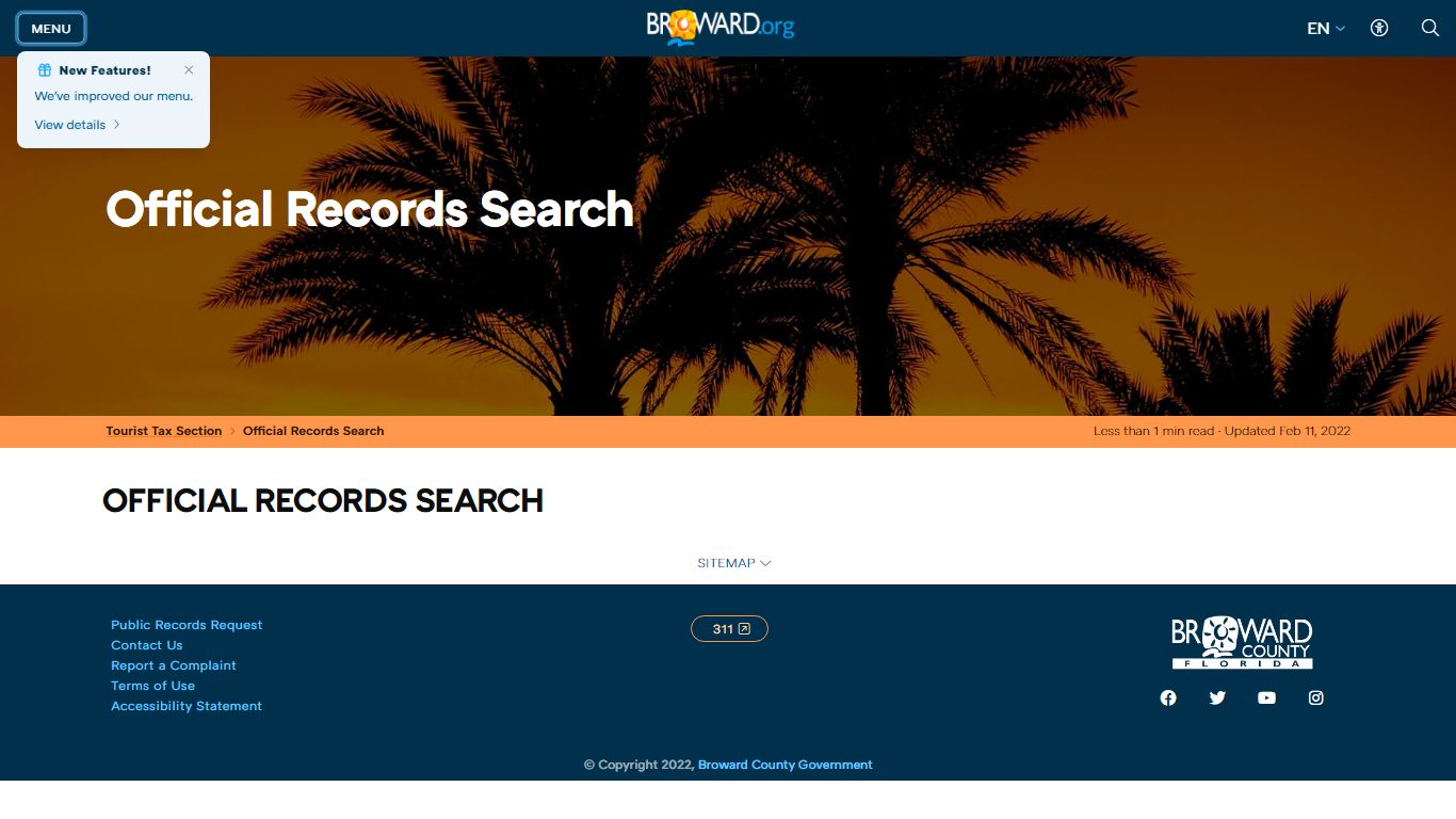 Records Official Records Search - Broward County